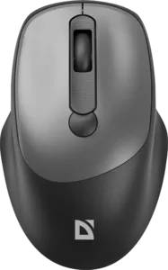 Мышь Defender Feam MM-296 (черный/серый) фото