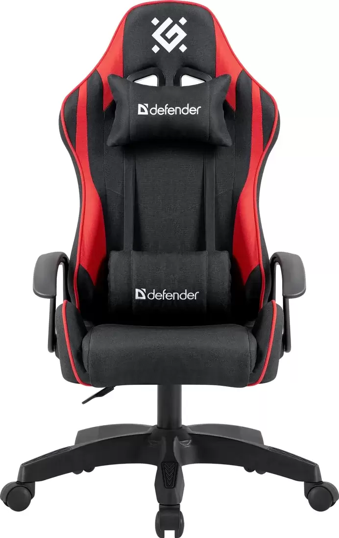 Игровое кресло Defender Kraken (черный/красный) фото
