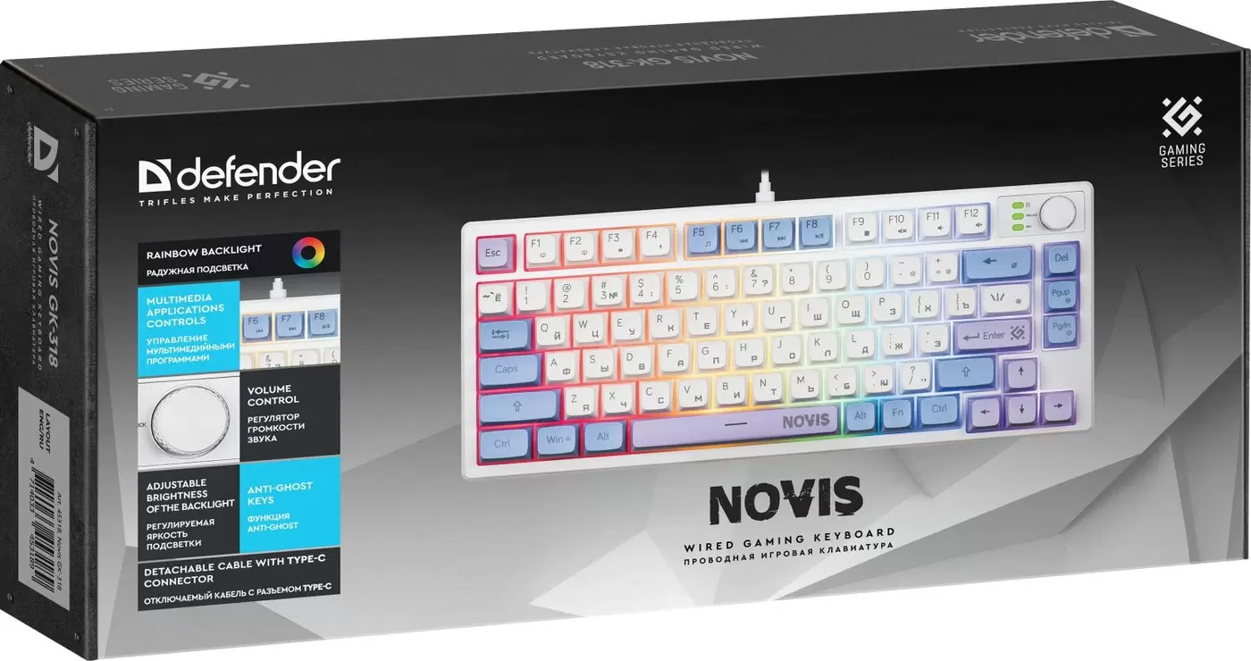 Клавиатура Defender Novis GK-318 фото