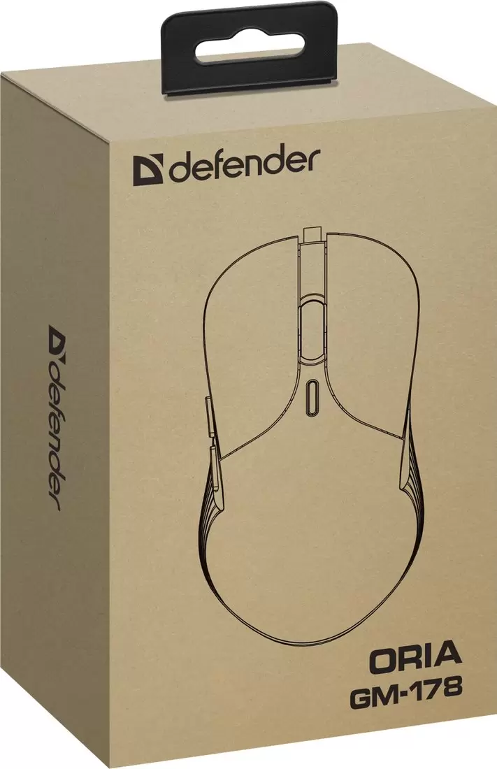 Мышь Defender Oria GM-178 (черный) фото 6