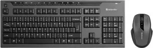 Беспроводной набор клавиатура + мышь Defender Oxford C-975 Nano фото