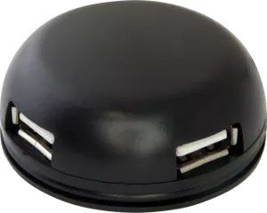 USB-хаб Defender Quadro Light черный фото