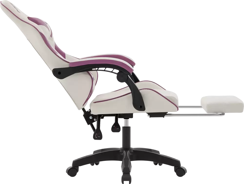 Кресло компьютерное Defender Serenity (белый/фиолетовый) фото