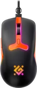 Игровая мышь Defender Solas Lite GM-173 (черный/оранжевый)