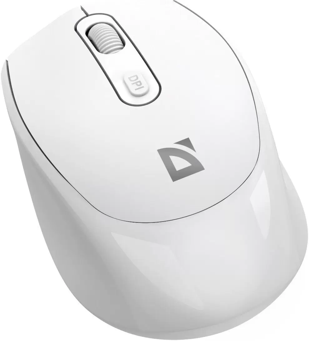 Мышь Defender Vision MS-376 (белый) фото 4