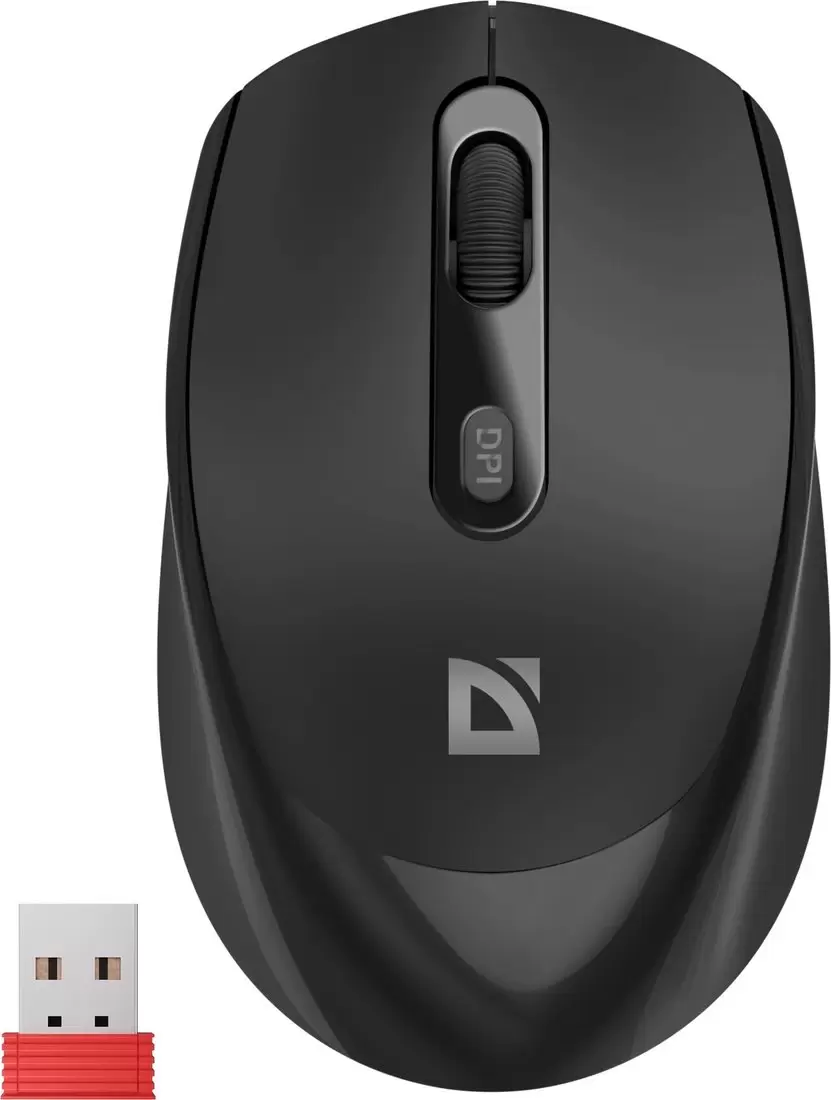 Мышь Defender Vision MS-376 (черный) фото 4