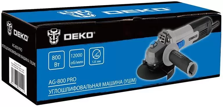 Углошлифовальная машина Deko AG-800 PRO (081-1024) фото
