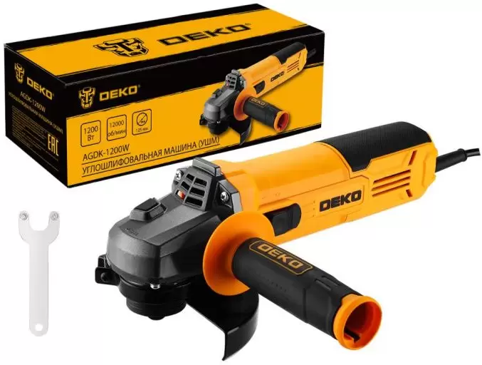 Углошлифовальная машина Deko AGDK-1200W (084-1077) фото