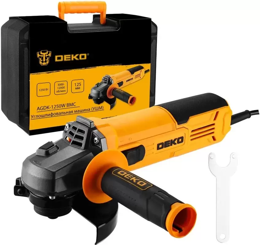 Углошлифовальная машина Deko AGDK-1200W (084-1078) фото