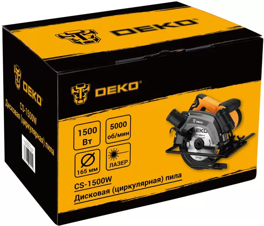 Дисковая пила Deko CS-1500W (084-1150) фото