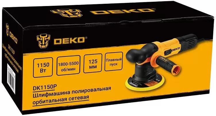 Полировальная машина Deko DK1150P (086-1008) фото