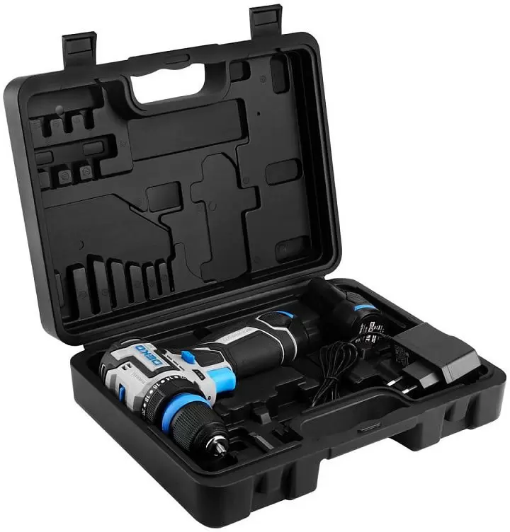 Аккумуляторная дрель-шуруповерт Deko Loner 12V PRO (085-1122) фото