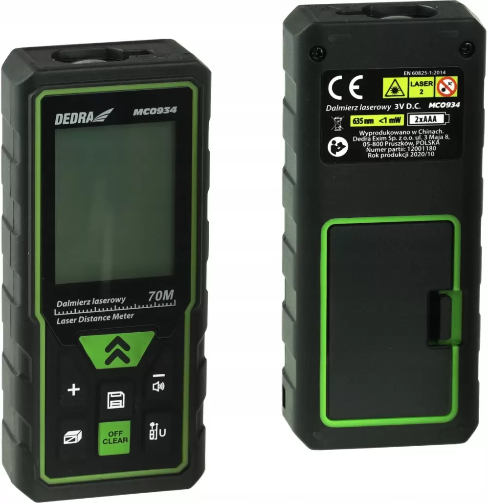 Лазерный дальномер Dedra MC0934 фото