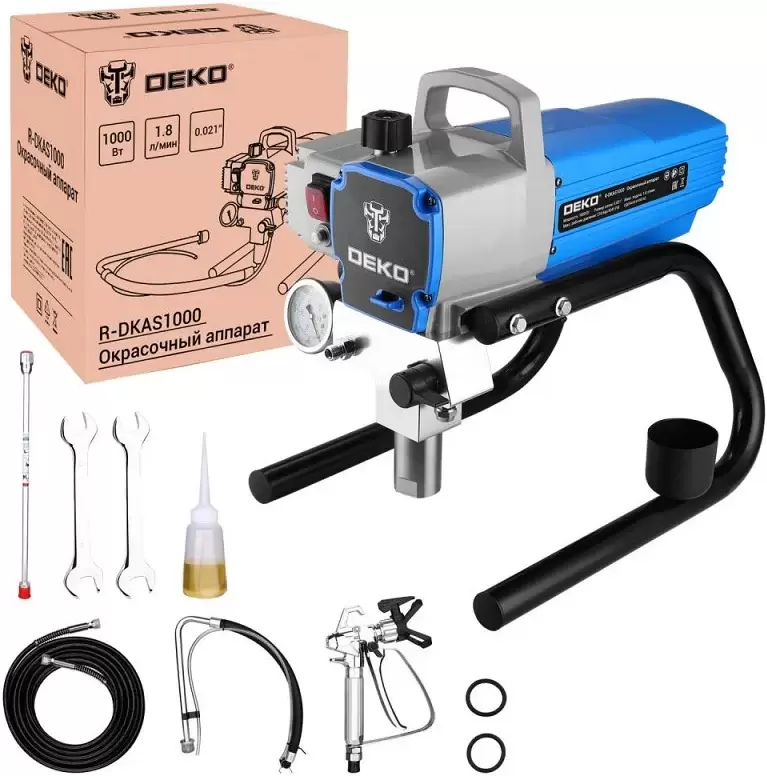 Краскораспылитель Deko R-DKAS1000 (083-3201) фото