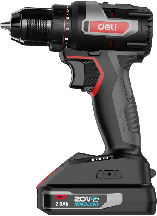 Дрель-шуруповерт Deli DE-DZ20-1D2 фото