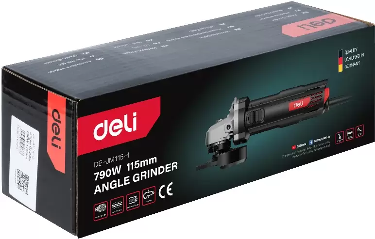 Углошлифовальная машина Deli DE-JM115-1E фото