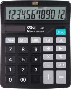Калькулятор Deli E837