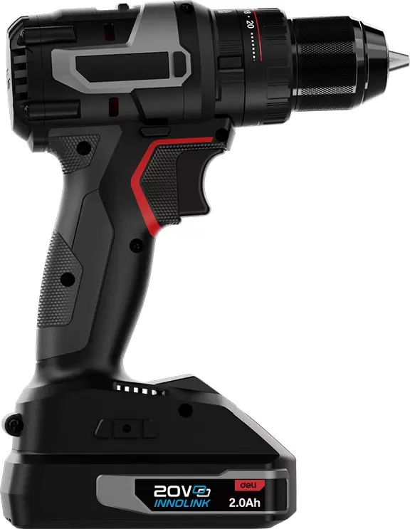 Дрель-шуруповерт аккумуляторная Deli EDE-CZ20-2 фото 3