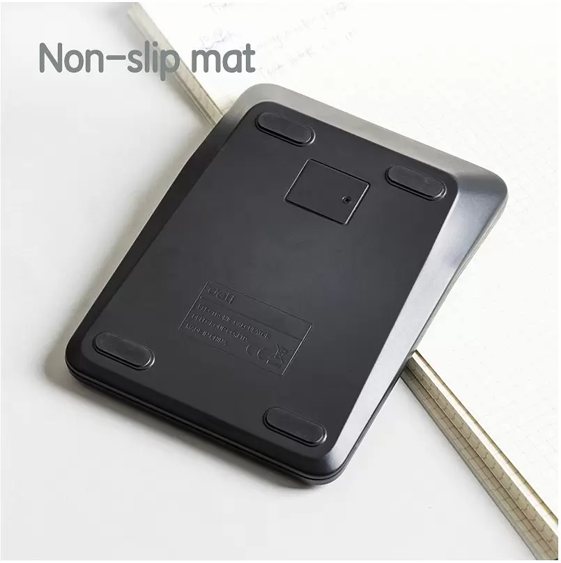 Калькулятор Deli M222 (черный) фото