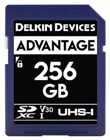 Delkin Devices SDXC Advantage UHS-I 256GB