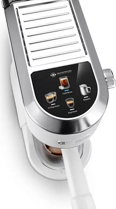 Рожковая кофеварка DeLonghi Dedica EC890.WI фото