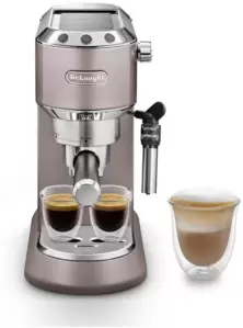 Рожковая кофеварка DeLonghi Dedica Metallics EC785.PK фото