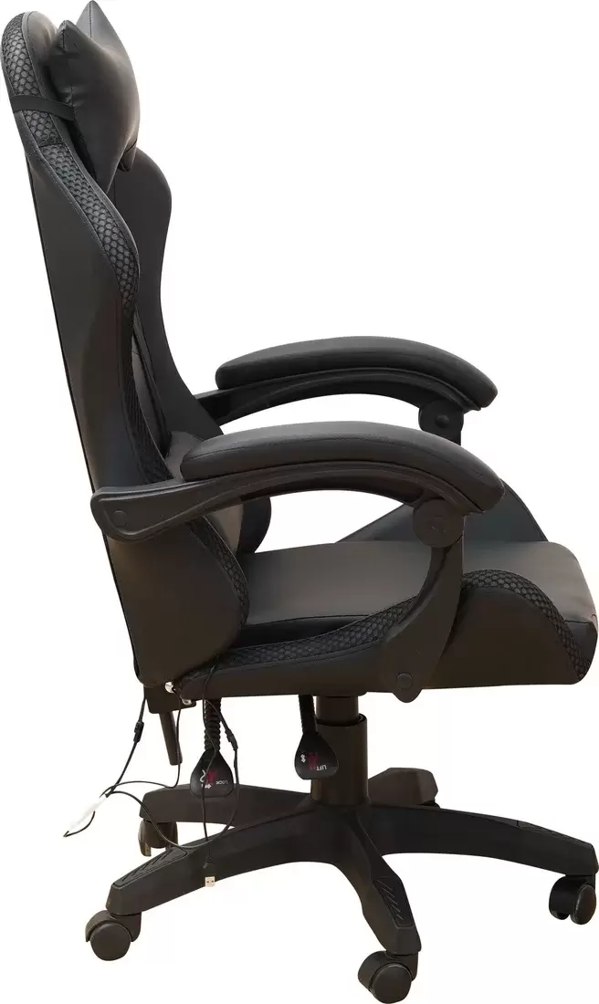 Игровое кресло Деловая обстановка Геймер BMG-2 LED (черный) фото