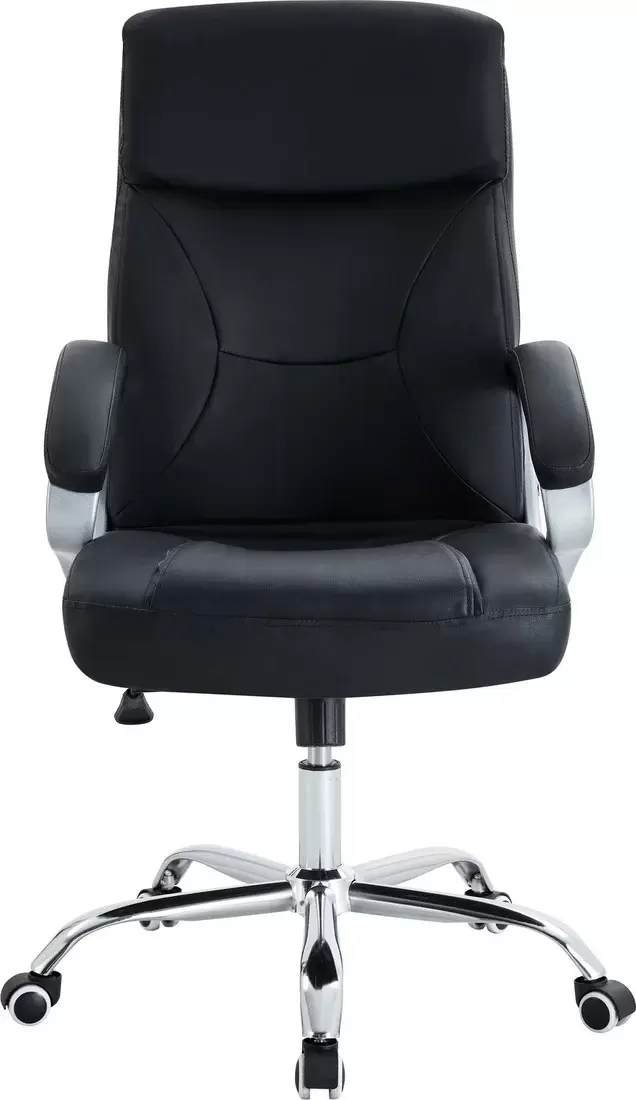 Офисное кресло Деловая обстановка Лагуна ВМ-586 (черный) фото