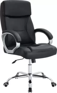 Офисное кресло Деловая обстановка Лагуна ВМ-586 (черный)