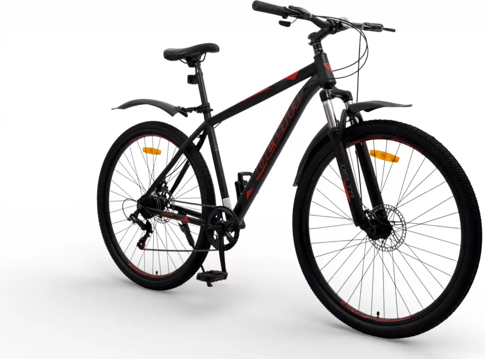 Велосипед DeltA Corss CROSS29.19.BK-RD 29 (черный/красный) фото