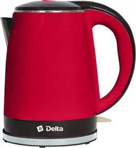 Электрочайник Delta DL-1370 (красный/черный) фото