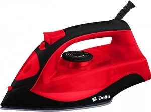 Утюг Delta DL-756 (черный/красный) фото