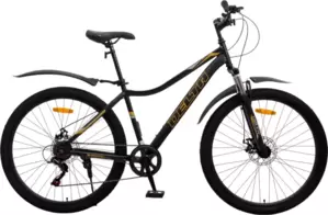 Велосипед DeltA Flex FLEX27.17.BK-GD 27.5 (черный/золото) фото