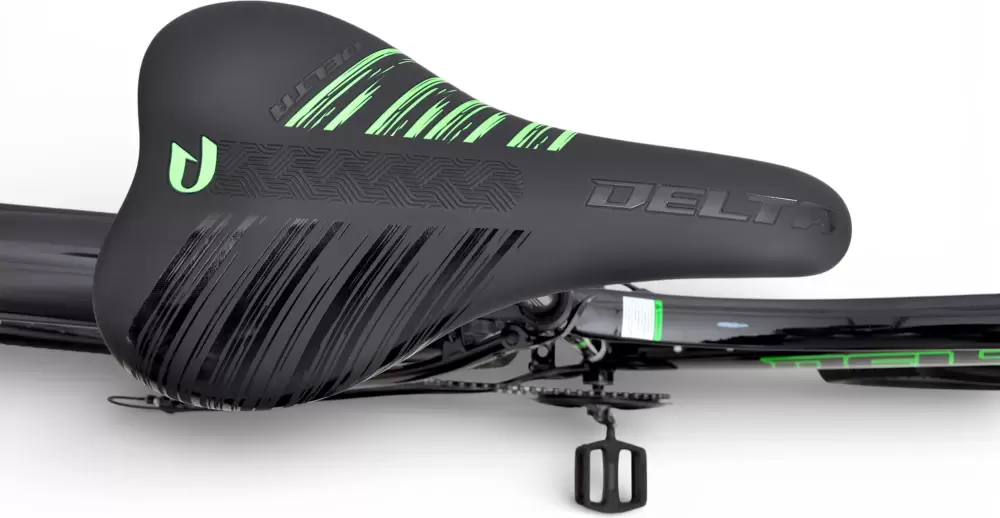 Велосипед DeltA Flex FLEX27.17.BK-GN 27.5 (черный/зеленый) фото