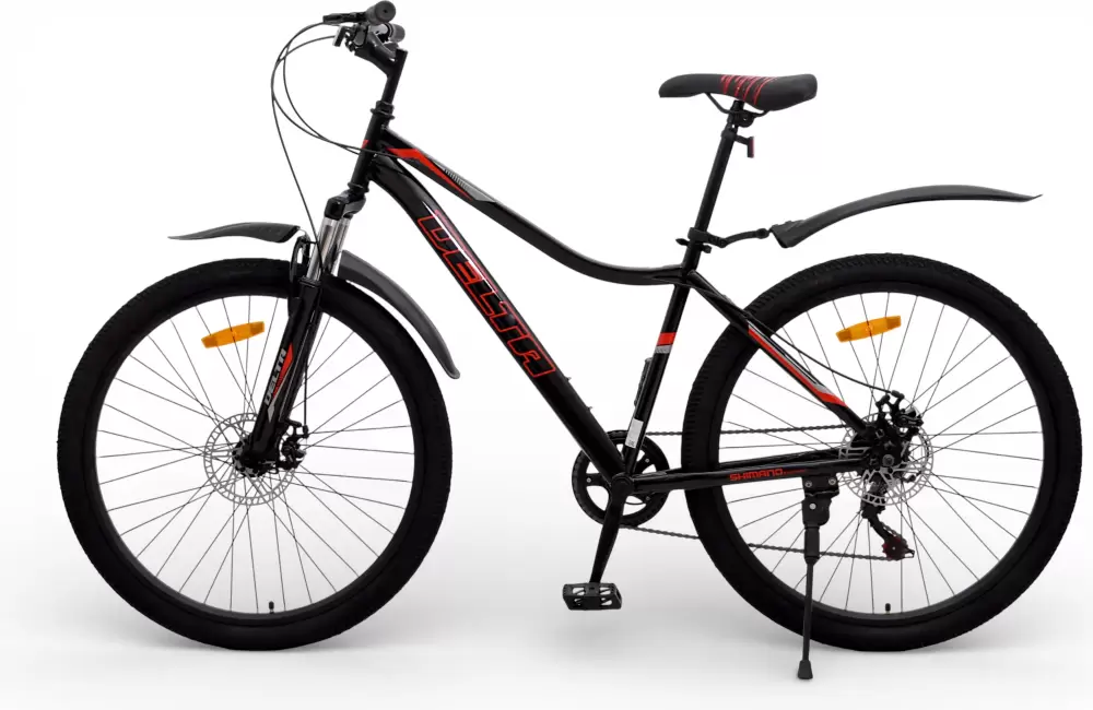 Велосипед DeltA Flex FLEX27.17.BK-RD 27.5 (черный/красный) фото