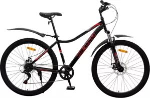 Велосипед DeltA Flex FLEX27.17.BK-RD 27.5 (черный/красный) фото