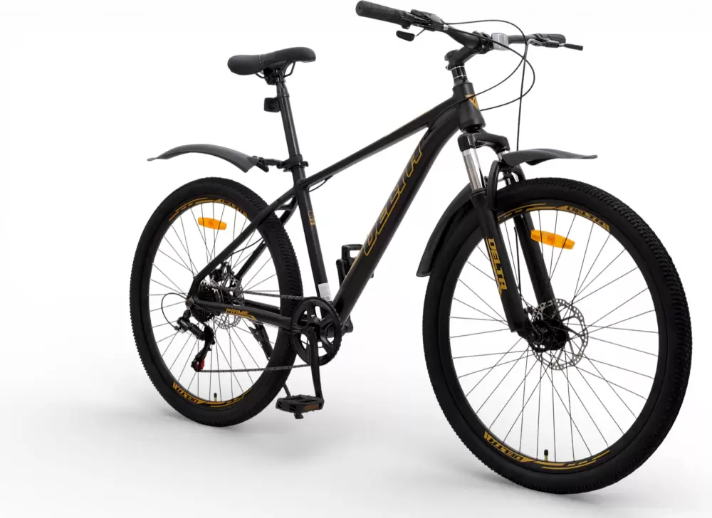 Велосипед DeltA Prime PRIME27.17.BK-GD 27.5 (черный/золото) фото