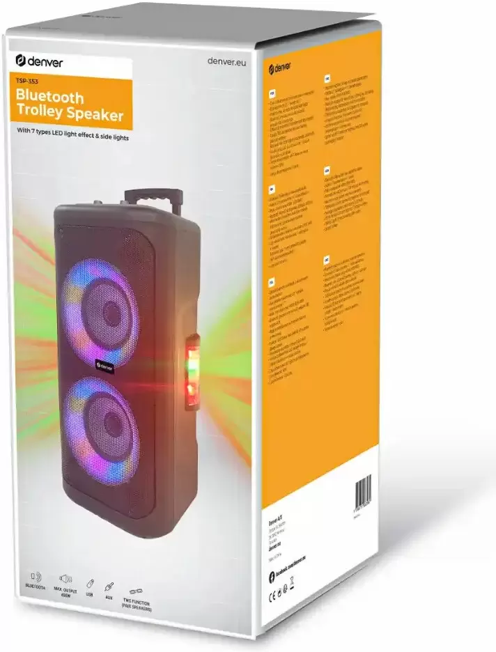 Колонка для вечеринок Denver Electronics TSP-353 фото 4