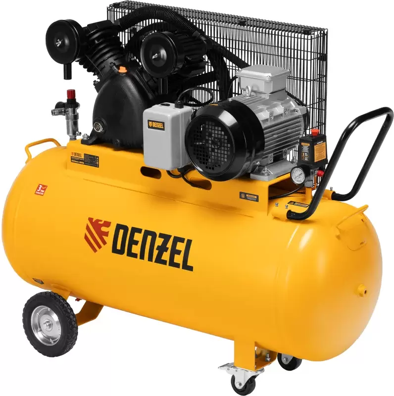 Компрессор Denzel BCV 5500-T/200 фото 4