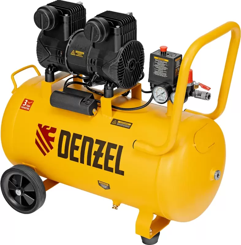 Компрессор Denzel DLP-1500/50 фото 2