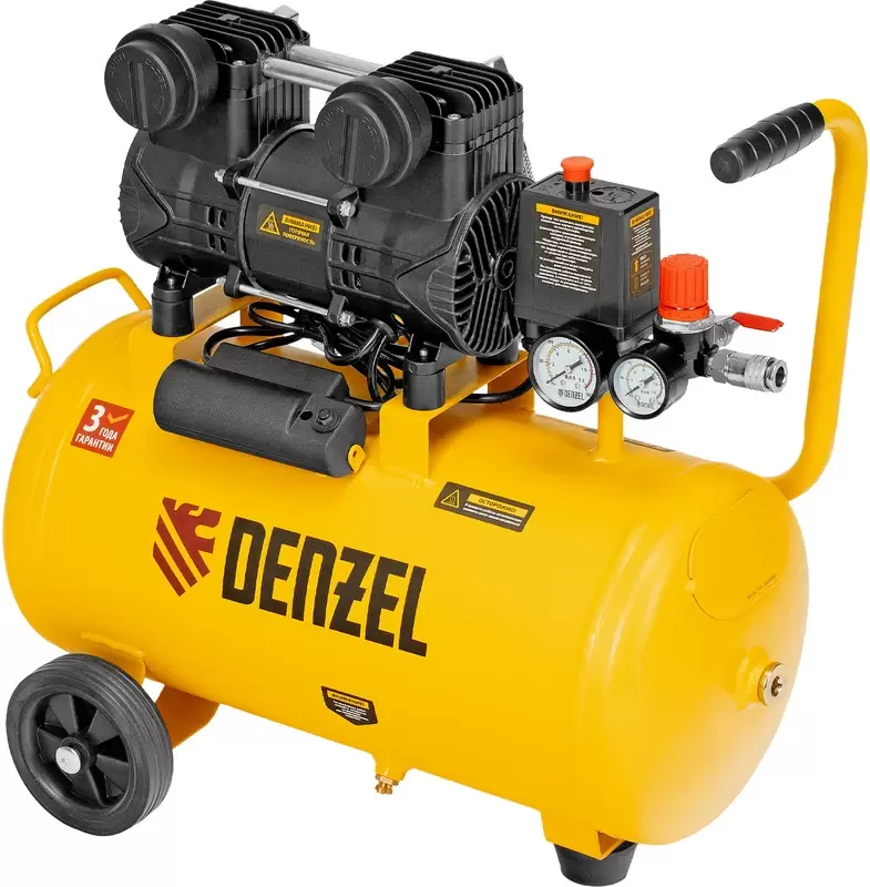 Компрессор Denzel DLP-950/24 фото 3