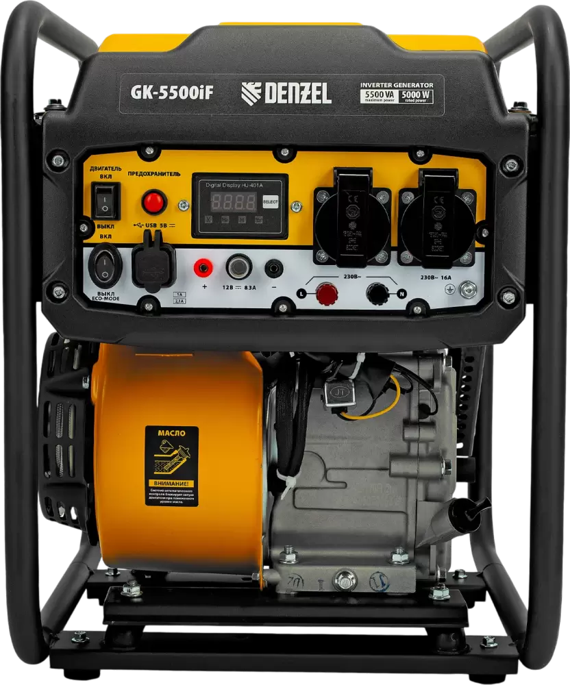 Бензиновый генератор Denzel GK-5500iF фото