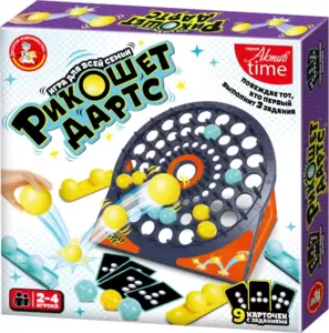 Настольная игра Десятое королевство Aктив time Рикошет Дартс 70072 фото