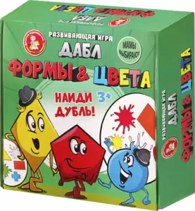 Настольная игра Десятое королевство Дабл.Формы и цвета 04684 (20 карточек) фото