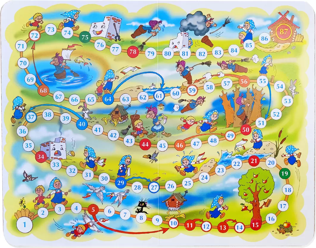 Настольная игра Десятое королевство Ходилка 05496 фото