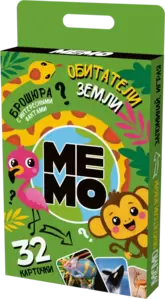 Настольная игра Десятое королевство Мемо Обитатели земли 04986 фото