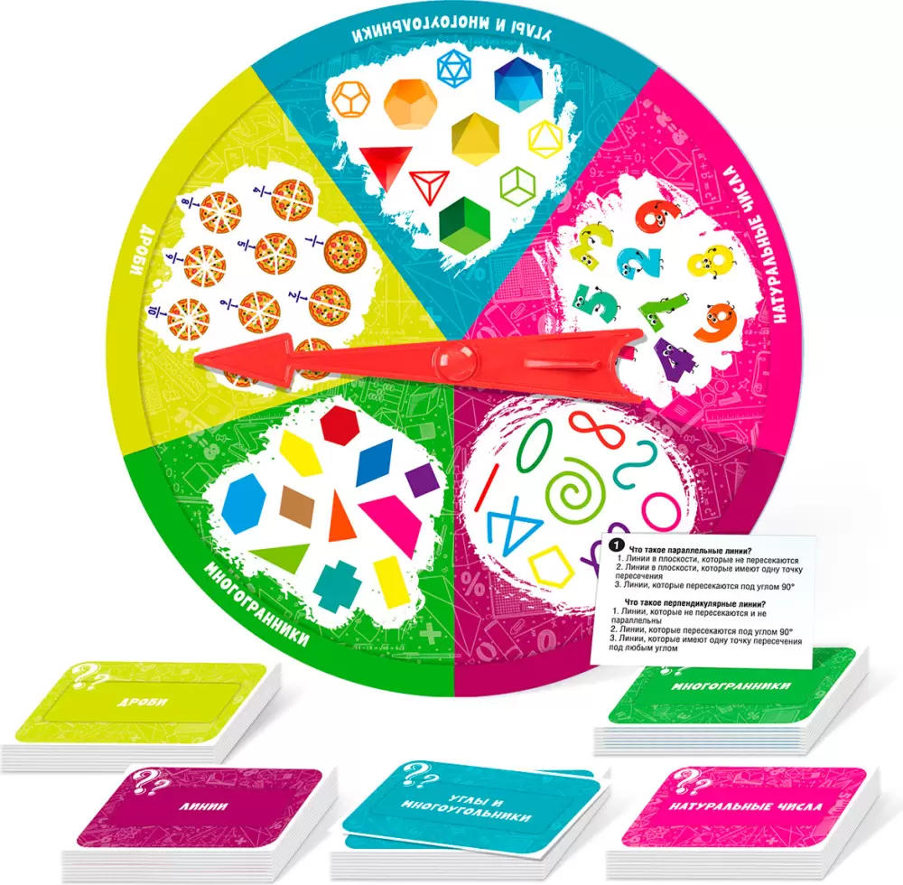 Настольная игра Десятое королевство Викторина Алгебра. Геометрия 04821 фото