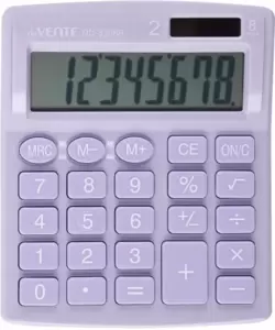 Калькулятор deVente DD-3310P (сиреневый) фото