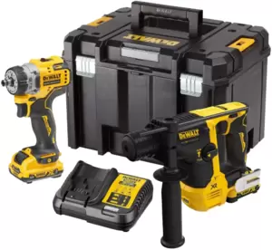 Набор аккумуляторного инструмента DeWalt DCK2101L2T фото