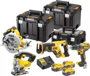 Набор аккумуляторного инструмента DeWalt DCK421P3T фото